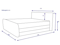 Clearance Boxspringbett WARTA Betten|Boxspringbetten