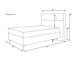 Hot Boxspringbett DELUXE Boxspringbetten
