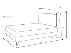 Hot Boxspringbett DELUXE Boxspringbetten