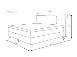 Outlet Boxspringbett JENA Betten|Boxspringbetten