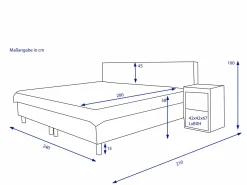 New Boxspringbett BILLUND Betten|Boxspringbetten