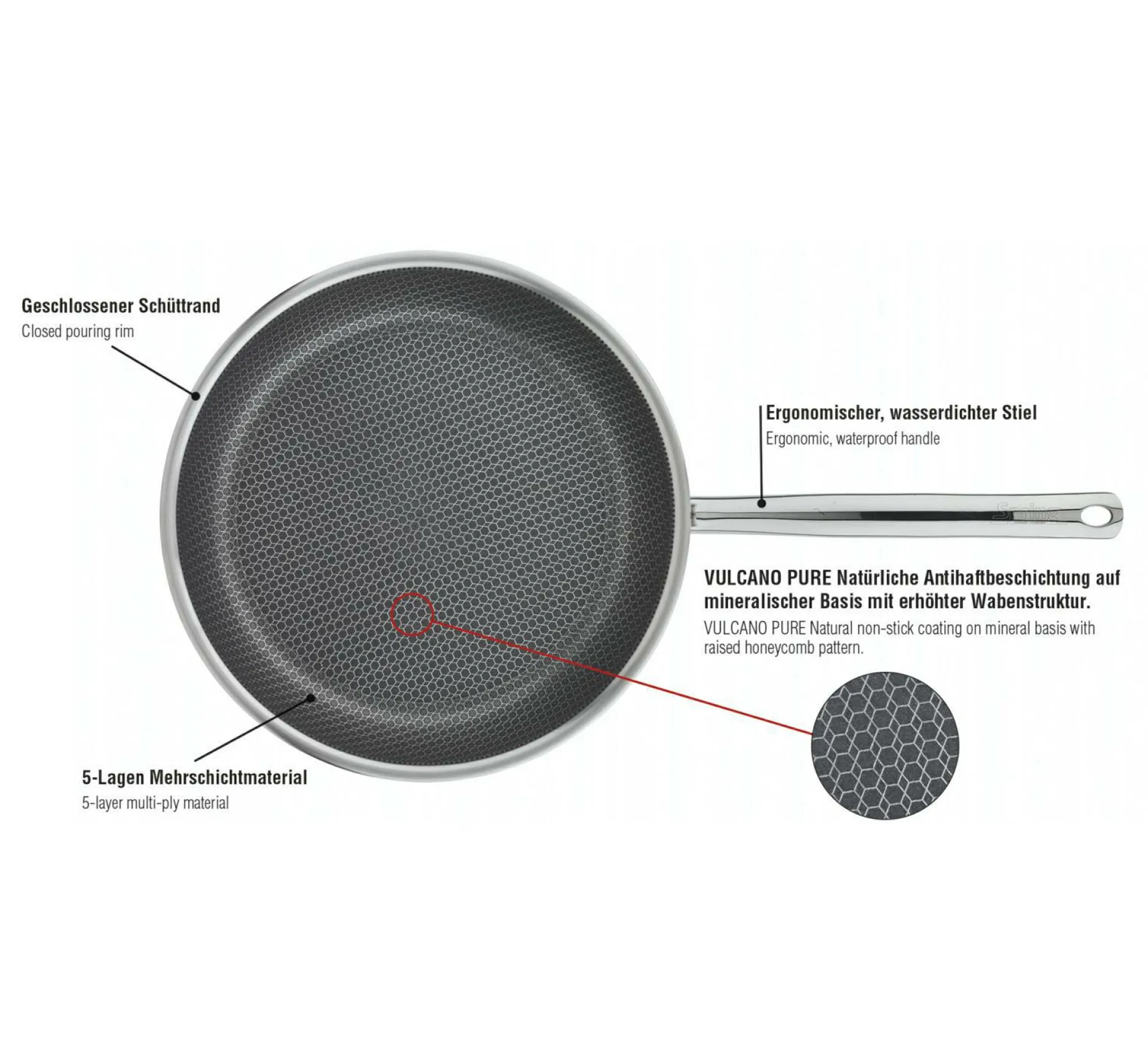 Online Bratpfanne CUT RESIST PURE Töpfe & Pfannen