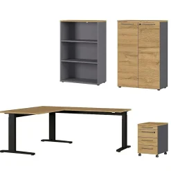 Clearance Bürokombination AGENDA Bürokomplettsets