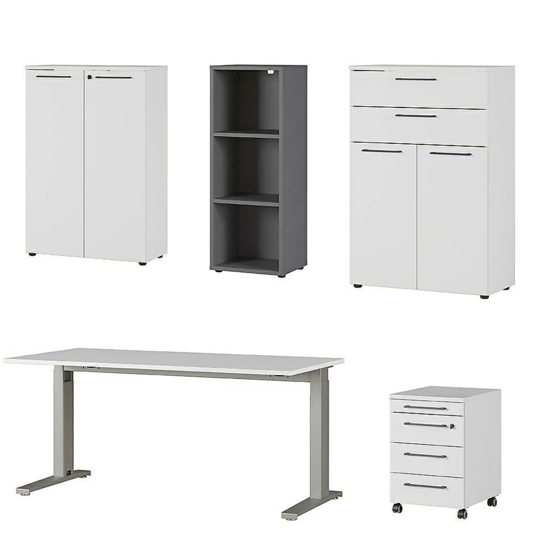 Clearance Bürokombination AGENDA Bürokomplettsets