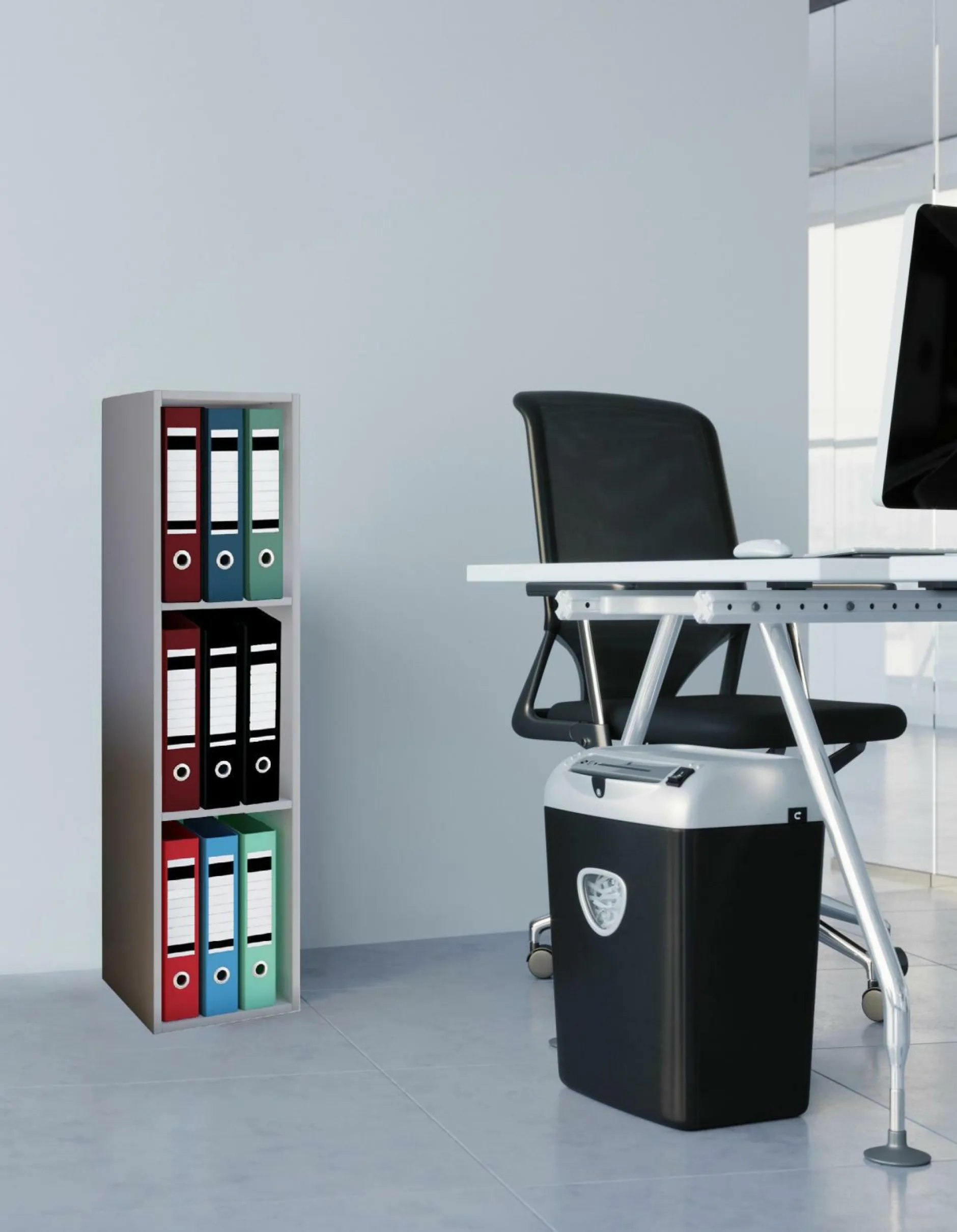 Online Büroregal OFFAS 3-fach Büroregale|Regale & Raumteiler