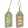 Clearance Christbaumschmuck Hänger LED HOUSE Weihnachtsbeleuchtung