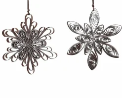 Hot Christbaumschmuck Hänger Scherenschnitte BLUME Country Christmas|Baumschmuck
