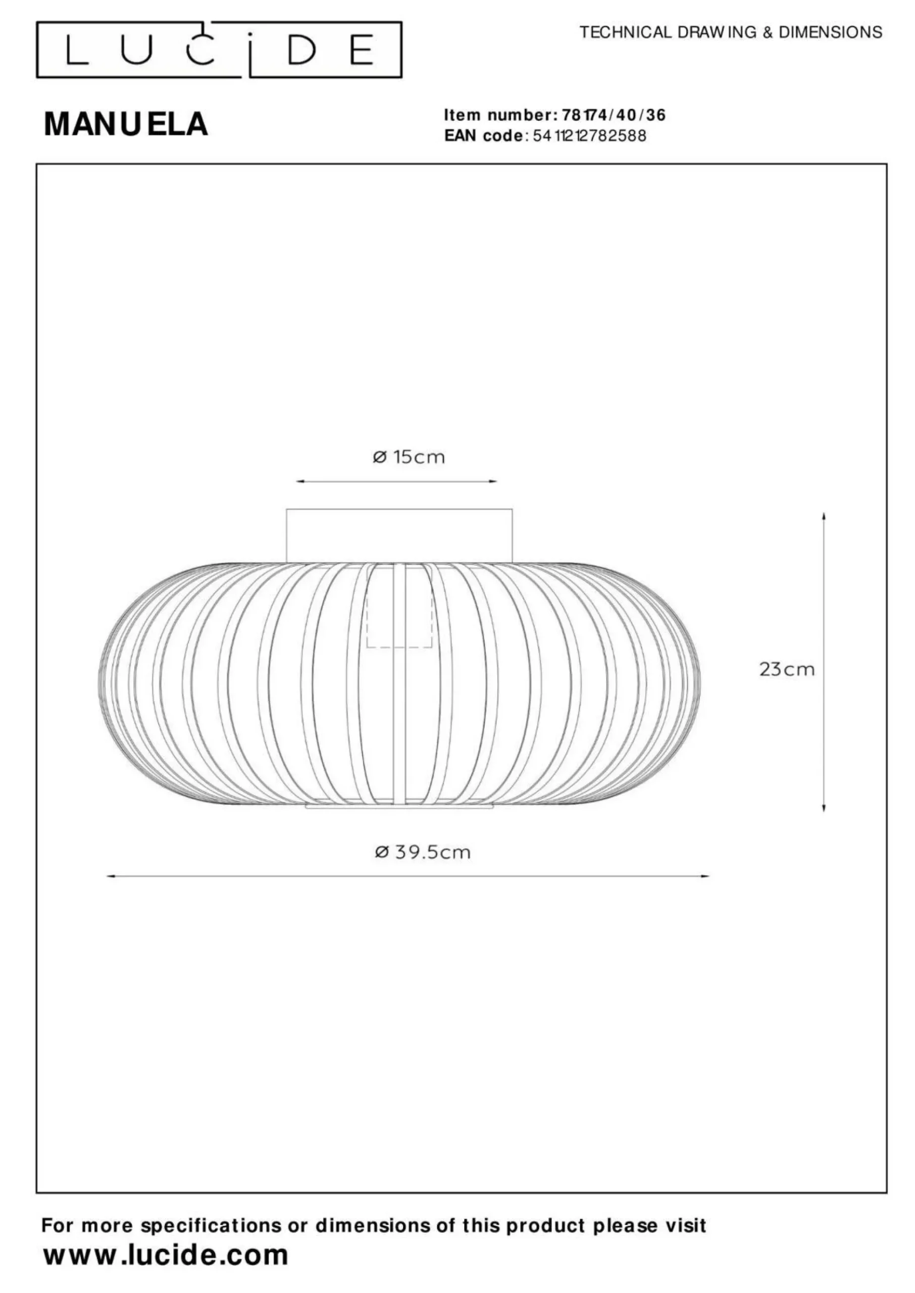 Best Deckenleuchte MANUELA Deckenleuchten|Dielenleuchten