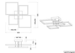 Clearance Deckenleuchte SORRENTO Deckenleuchten