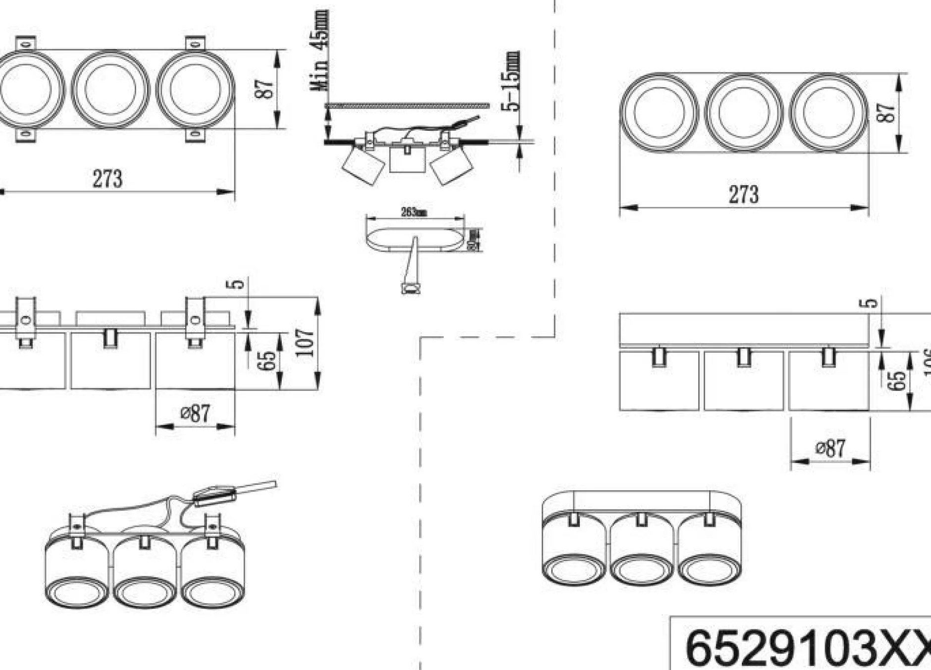 Best Deckenleuchte TAURUS Spotserien|Deckenleuchten