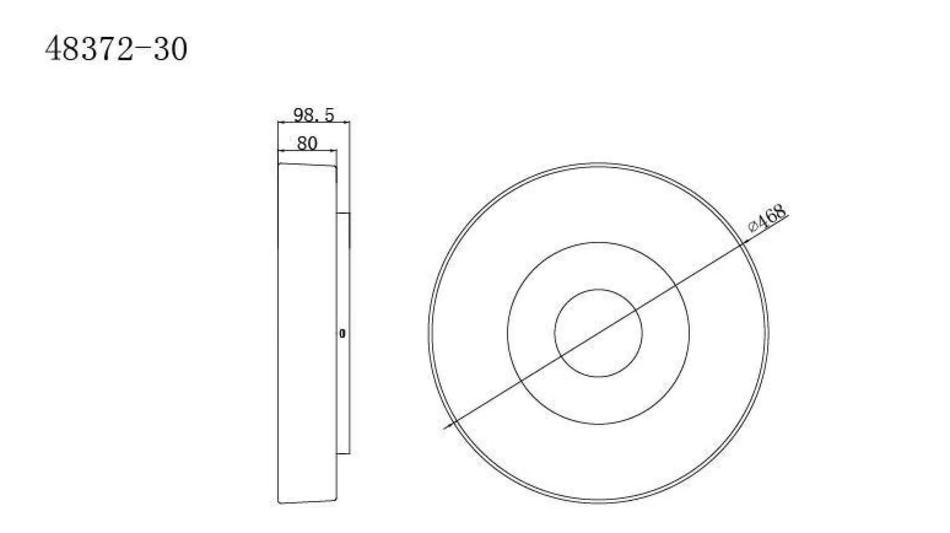 Online Deckenleuchte TERPSA Deckenleuchten|Dielenleuchten