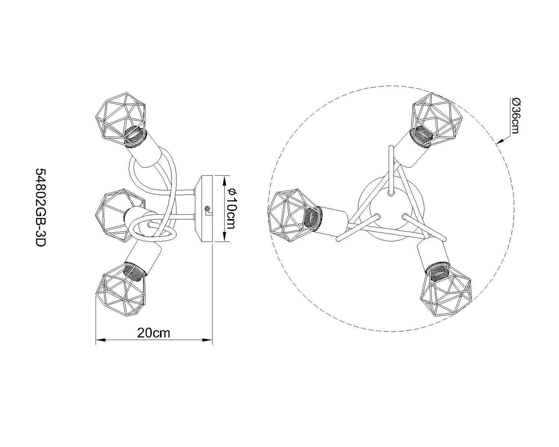 Hot Deckenleuchte XARA I Deckenleuchten|Dielenleuchten