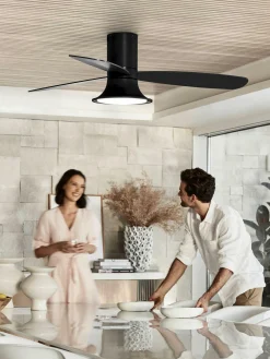 Discount Deckenventilator FLUSSO LED Led-Leuchten|Ventilatoren