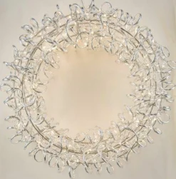 Drahtkranz LED Weihnachtsbeleuchtung|Weihnachtsdekoration