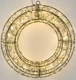 New Drahtkranz LED Weihnachtsbeleuchtung