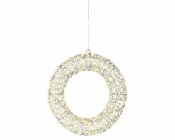 Hot Drahtkranz LED Weihnachtsbeleuchtung|Weihnachtsdekoration