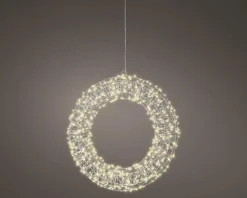 Hot Drahtkranz LED Weihnachtsbeleuchtung|Weihnachtsdekoration