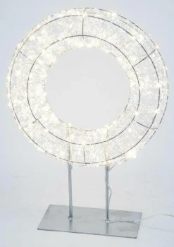 Clearance Drahtkranz LED auf Fuß Weihnachtsbeleuchtung