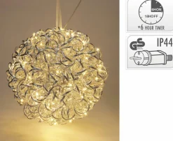 New Drahtkugel LED Weihnachtsbeleuchtung|Baumschmuck