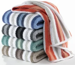 Clearance Duschtuch BE Streifen Handtücher|Hand- Und Duschtücher