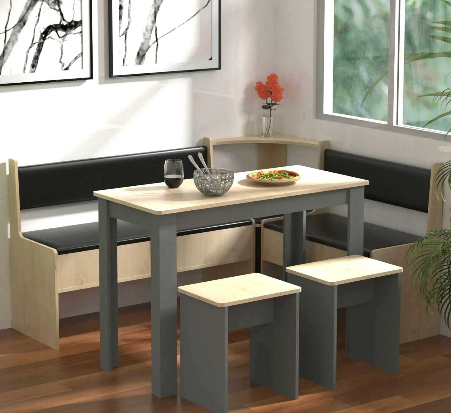 Discount Eckbank ESAL Bänke|Bänke