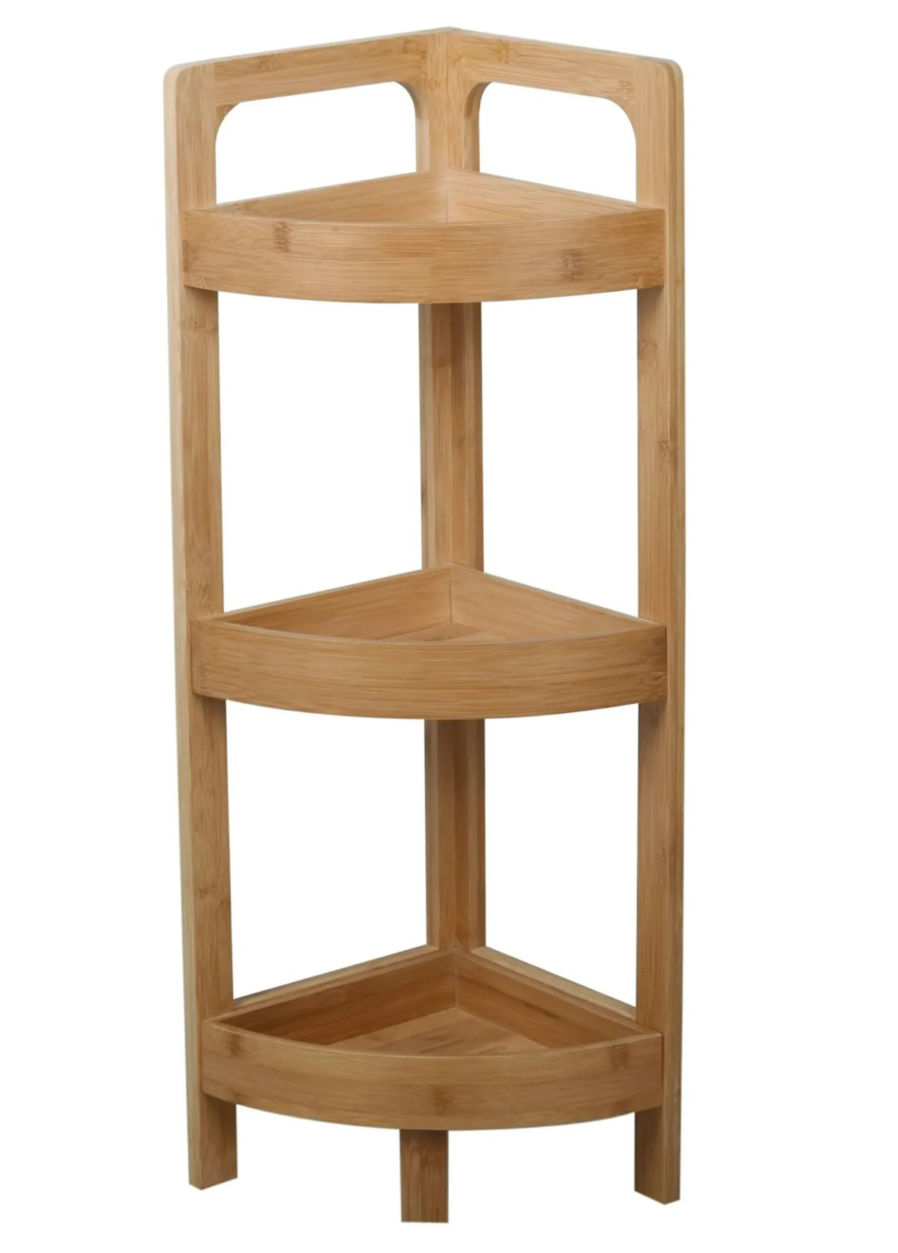 Best Eckregal Bambus Badregale