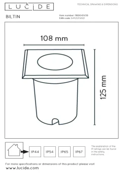 Discount Einbauleuchte BILTIN Einbauleuchten