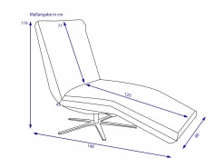 Clearance Einzelliege CHLOE Liegen