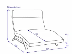 Best Einzelliege maxi CHRISTIE Liegen