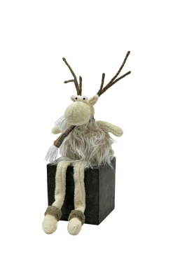 Clearance Elch Kantenhocker Country Christmas