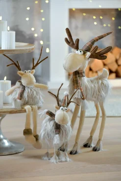 Clearance Elch Kantenhocker Country Christmas