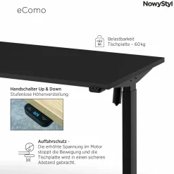 Online Elektroschreibtisch eCOMO Schreibtische|Schreibtische