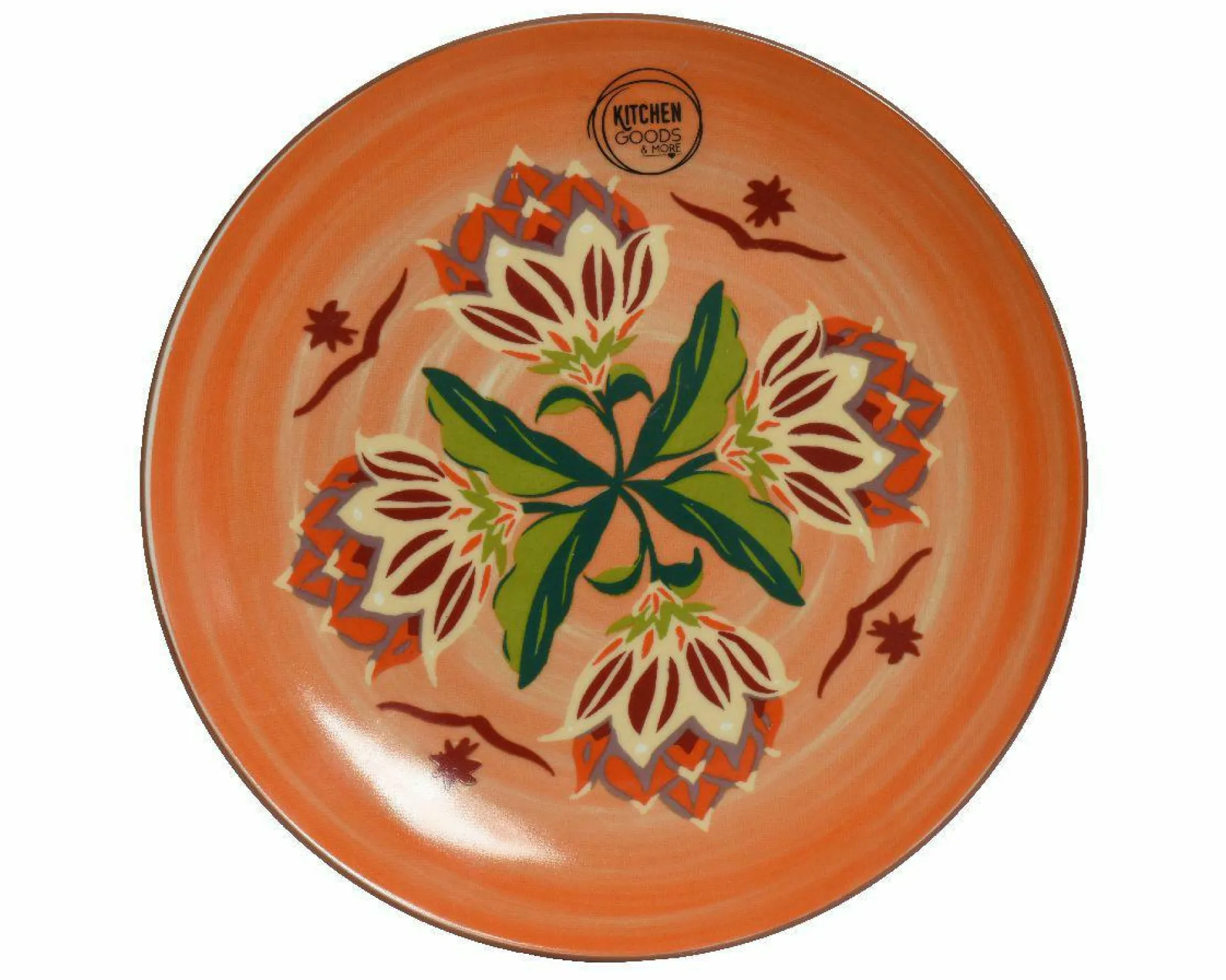 Discount Frühstücksteller FLOWER Geschirr