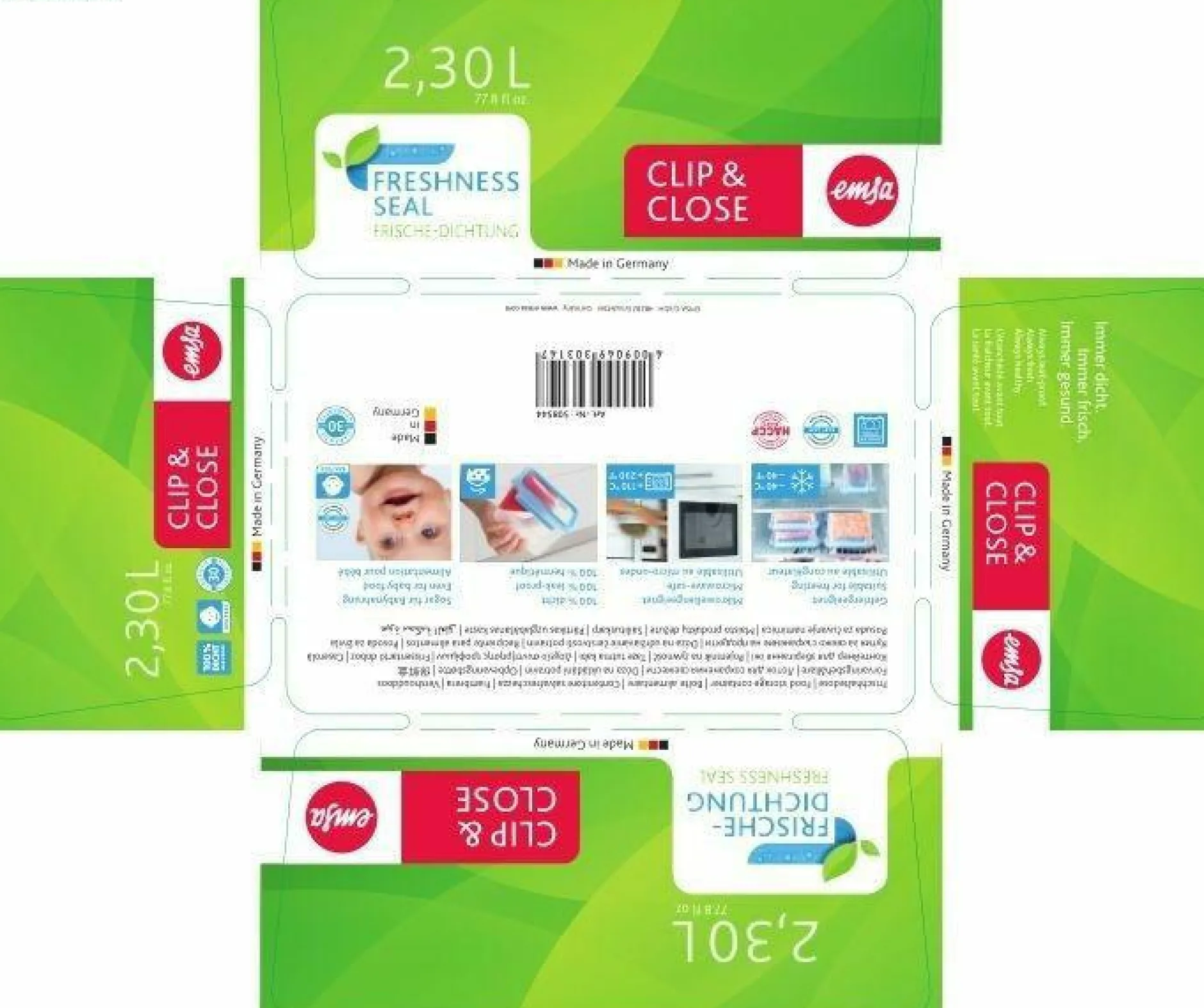 Sale Frischhaltedose CLIP & CLOSE Frische- Und Vorratsdosen|Dosen & Boxen