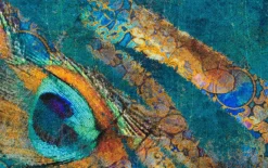 Hot Fußmatte EXOTIC Pavo Fußmatten|Fußmatten