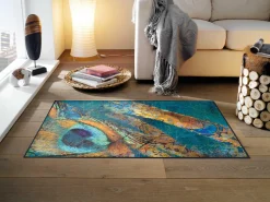 Hot Fußmatte EXOTIC Pavo Fußmatten|Fußmatten