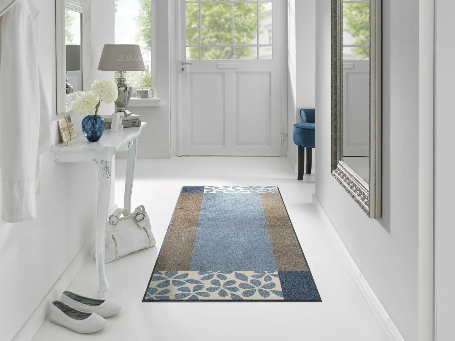 Outlet Fußmatte Florita grey Fußmatten|Fußmatten