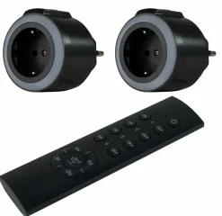 Hot Funk-Steckdosen-Set 2+1 Zubehör