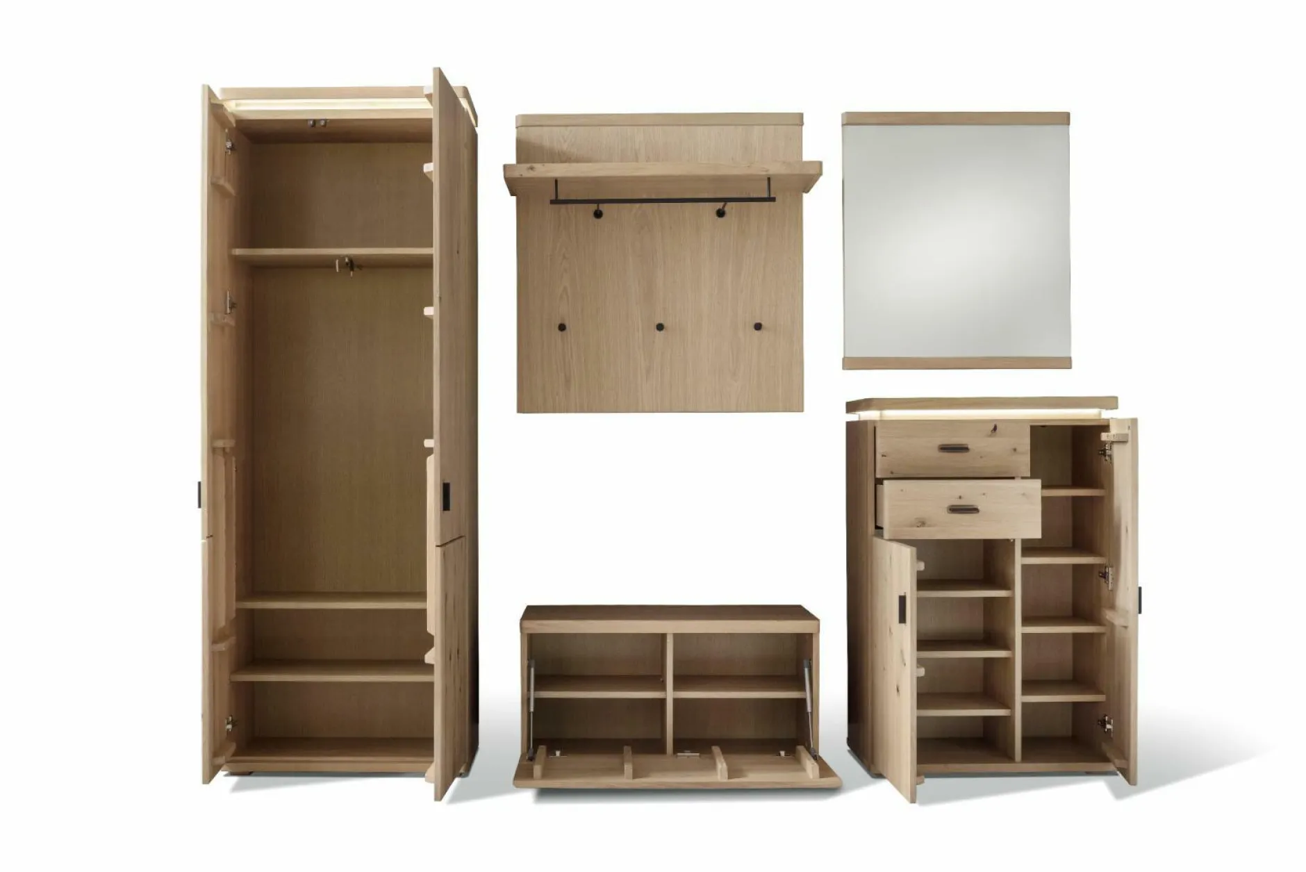 Outlet Garderobenset BARCELONA Garderoben|Garderoben