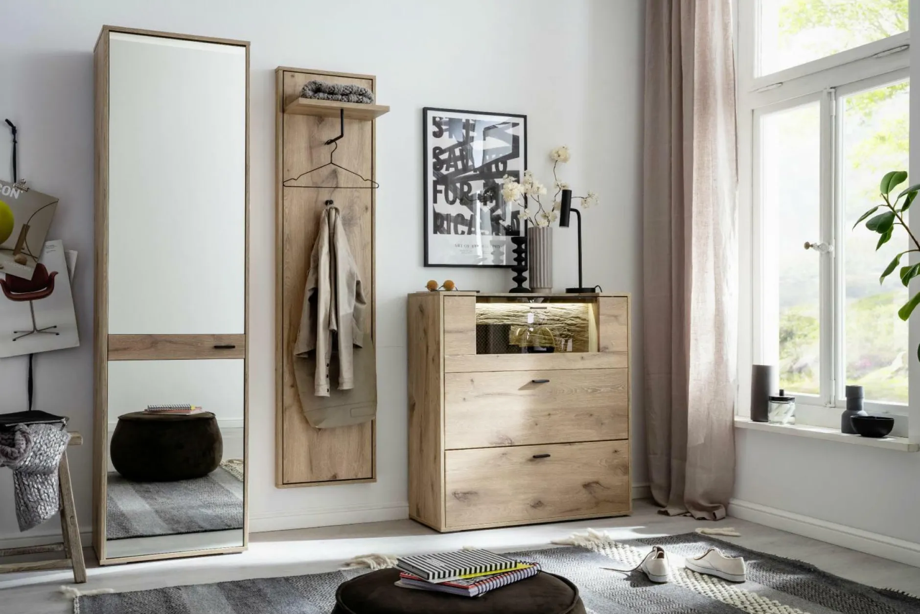 New Garderobenset MEZZANO Garderoben|Garderoben