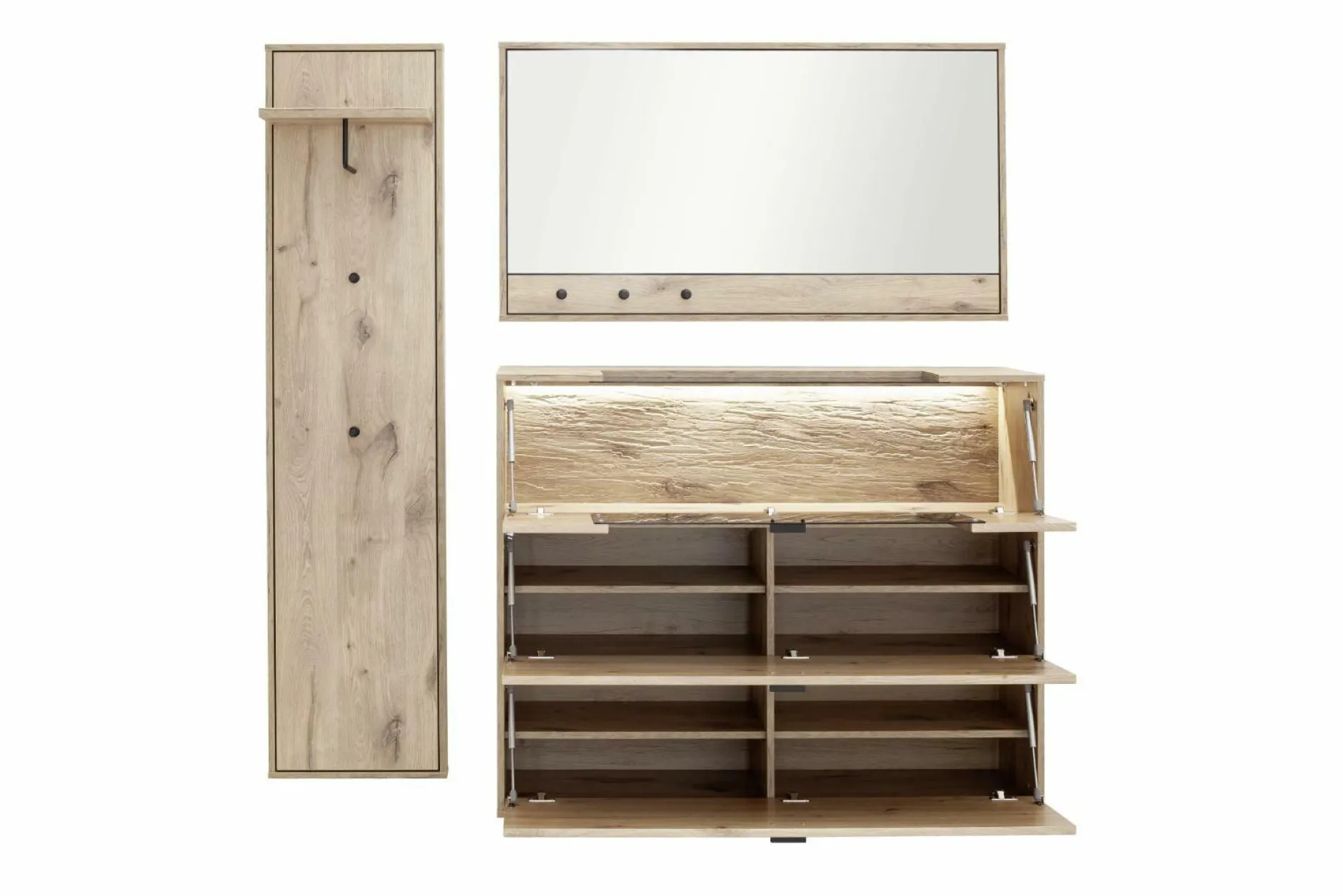 Discount Garderobenset MEZZANO Garderoben|Garderoben