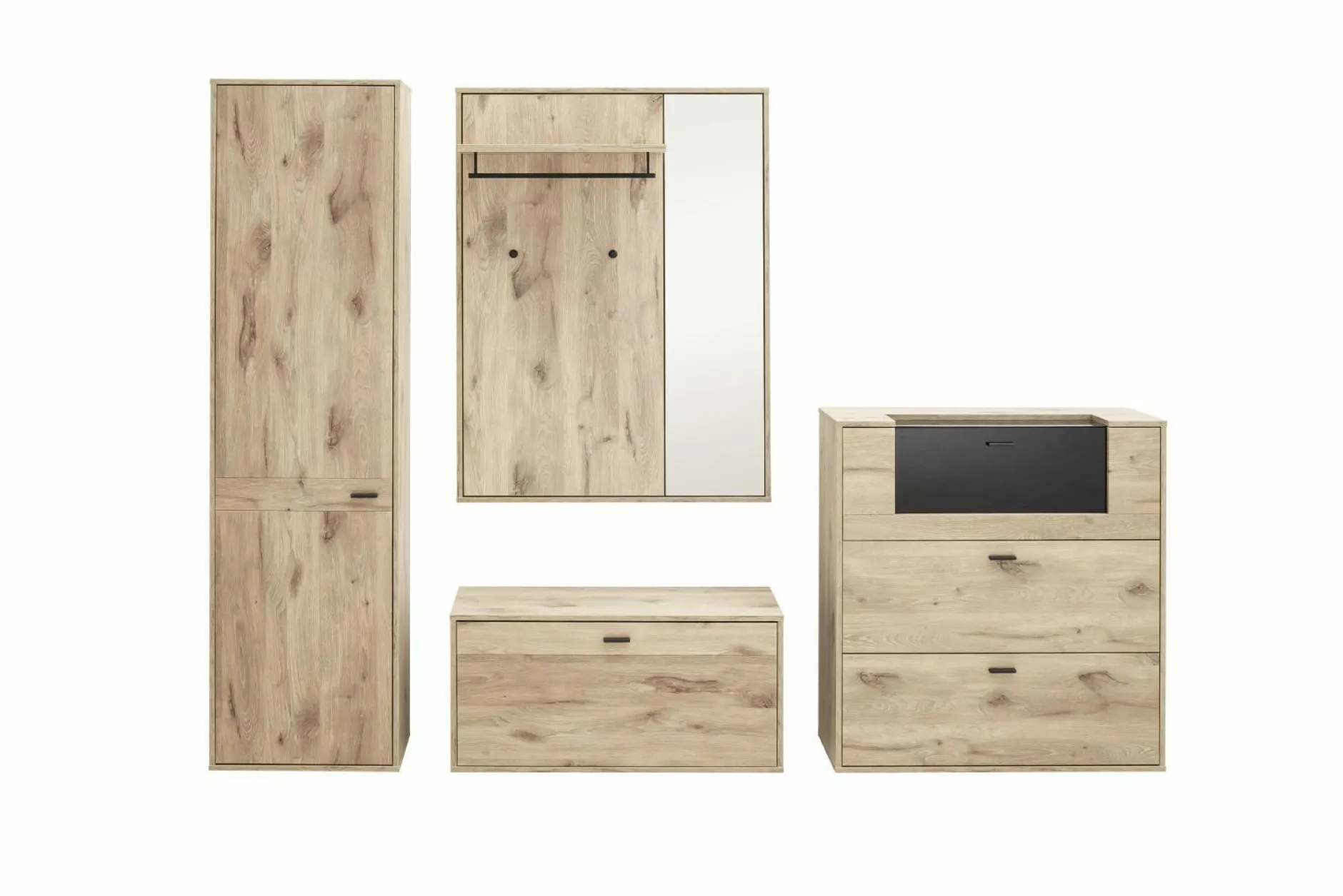 New Garderobenset MEZZANO Garderoben|Garderoben