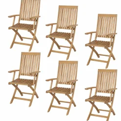 Gartenstuhl 6er Set PALEROS Gartenstühle|Gartenstühle