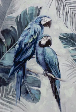 Outlet Gemälde BLAUE PAPAGEIEN Originalbilder|Bilder