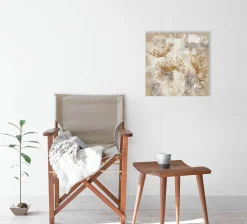 Clearance Gemälde CHRYSANTHEMEN GOLD Kunstdrucke|Bilder