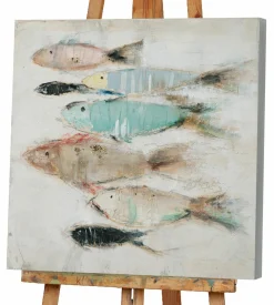 Hot Gemälde FISCHSCHWARM Originalbilder|Bilder