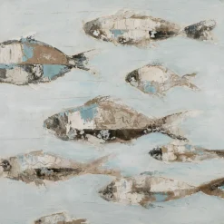 Discount Gemälde FISCHSCHWARM Originalbilder