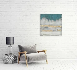 Clearance Gemälde GLÜHENDE SILHOUETTE Kunstdrucke