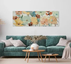 New Gemälde PASTELLBLUMEN Originalbilder