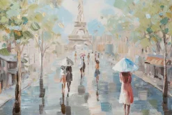 Best Gemälde SPAZIERGANG IN PARIS Originalbilder